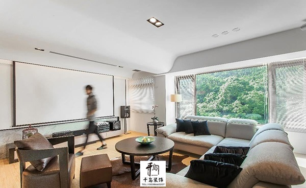 造型妝點，化解梁柱壓迫